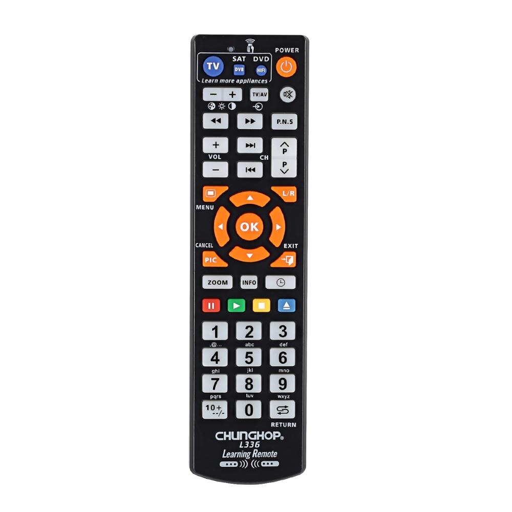 Universal Smart IR Remote Control IR with Learn function For TV CBL DVD SAT HIFI BOX CHUNGHOP Original L336 3in1: only REMOTE
