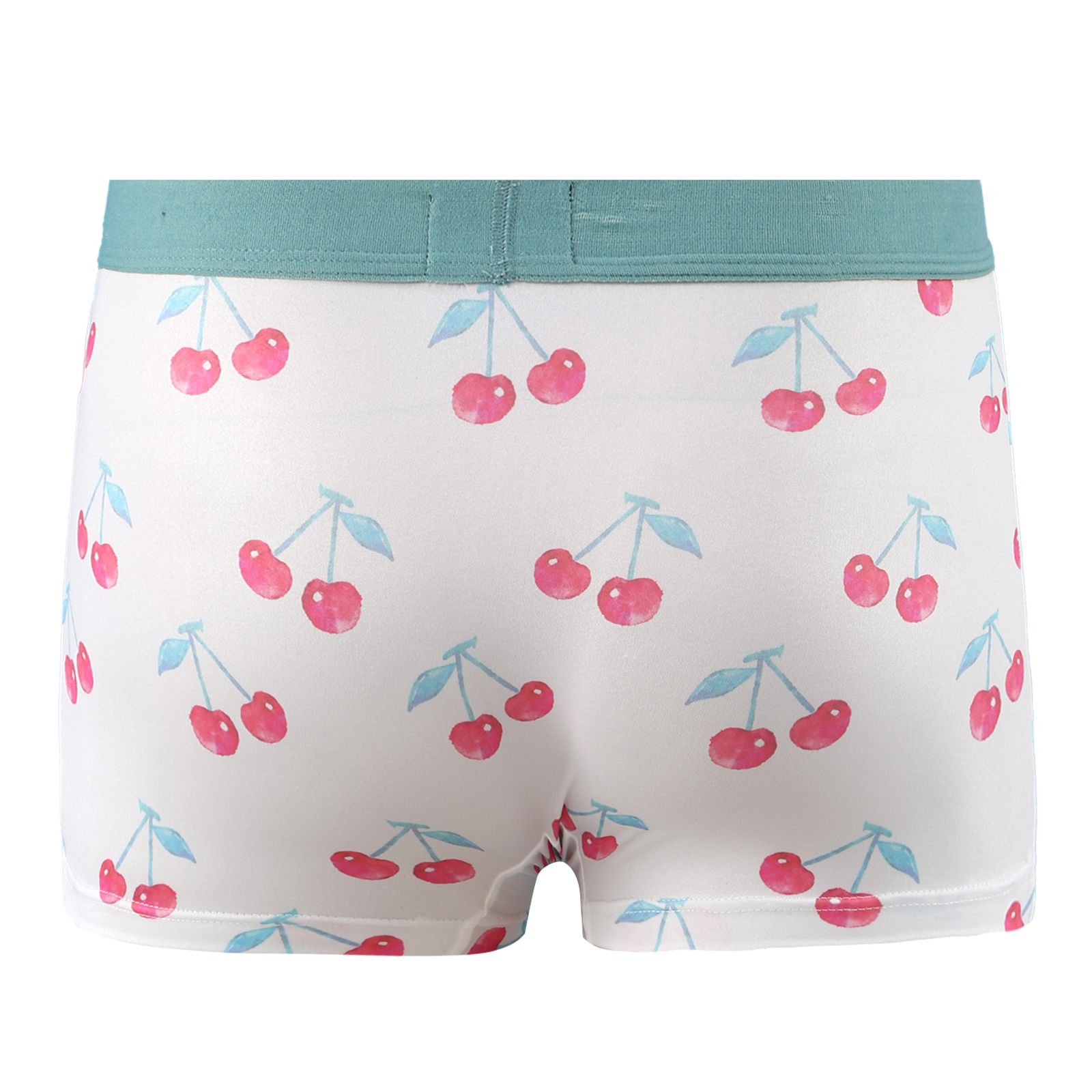 Man Kawaii Cute Boxer Briefs Elastic Waistband Cartoon Fruits Print Silky Shorts Underwear Couple Shorts Cotton Panties