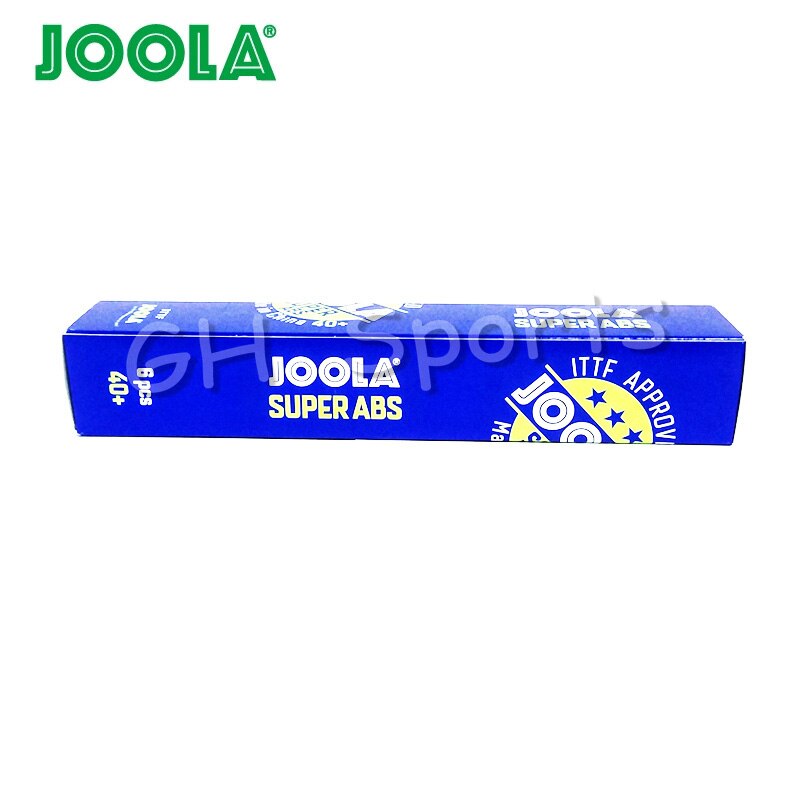 12 Balls JOOLA 3-Star SUPER ABS Table Tennis Ball ITTF Approved Material Plastic 40+ Ping Pong Balls