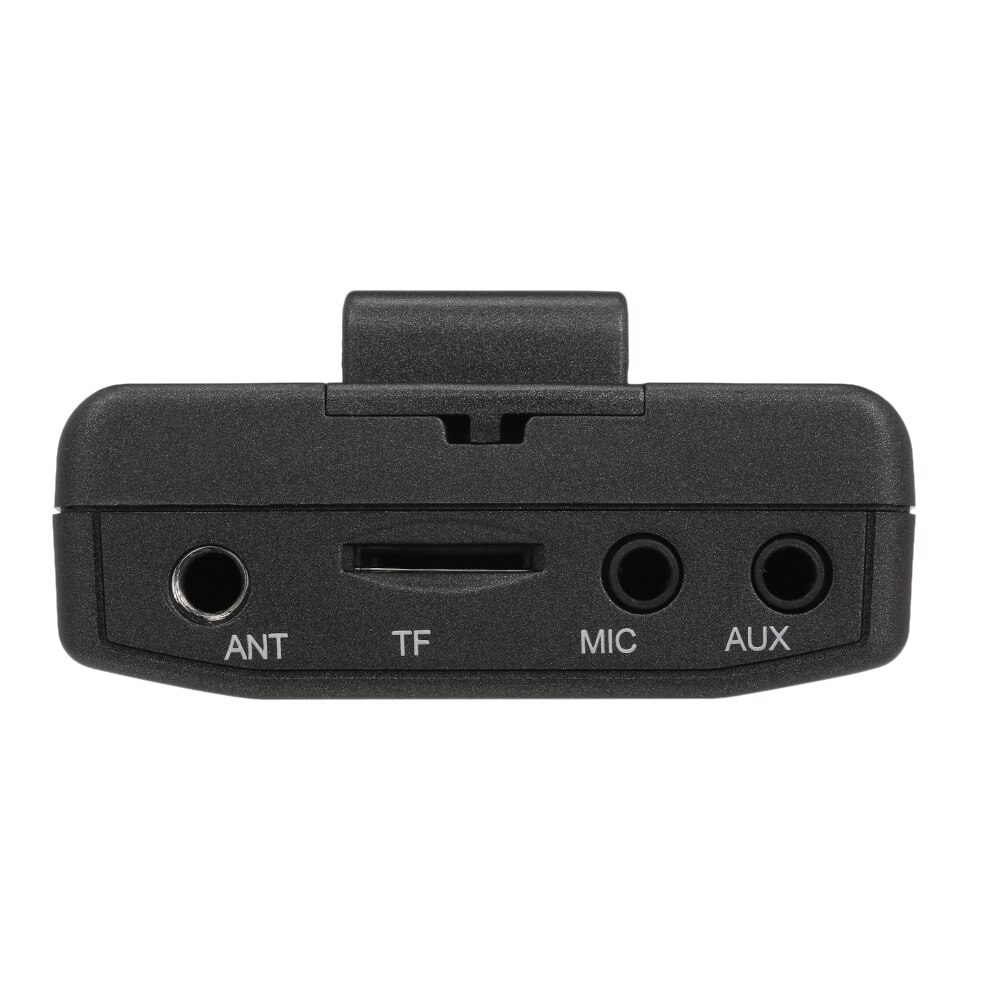 HanRongDa HRD-831 Portable Stereo Digital FM Transmitter Broadcast intelligent with Mic Audio TF Card Slot Microphone Input