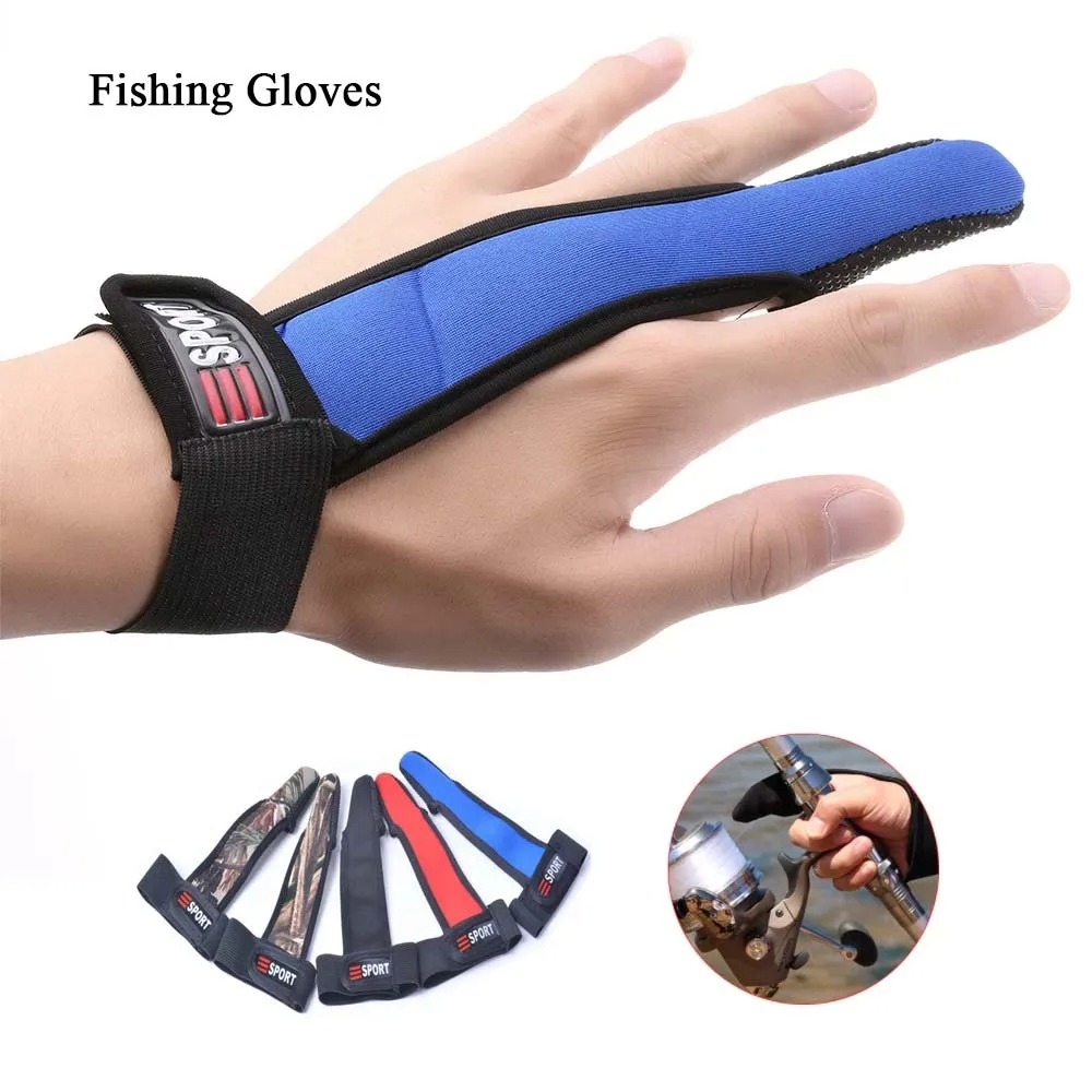 Vissers Vissershandschoenen Ademend Antislip Handschoenen met één vinger Outdoor Vissershandschoenen met enkele vingerbeschermer