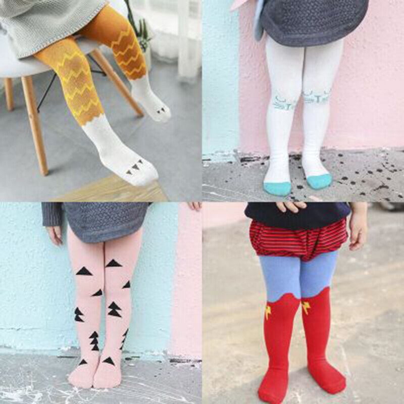 3 stk/partij 18-24 m baby dikke warmkeeping Panty Katoenen Baby Meisje Panty Kid Infant Gebreide Collant Panty Zachte baby Kleding