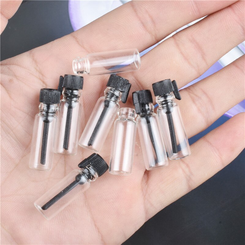 50 stuks 0.5ml 1ml micro glazen parfumflesjes opblaasbare glazen buisflesjes lege parfumflesjes druppelflesjes