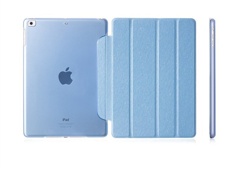 Hoes voor apple ipad mini, ultraslanke hoes met automatische slaap-/waakfunctie, slimme flipstandaard, pu-leren hoes voor ipad mini 1, 2, 3, fundas: Blauw