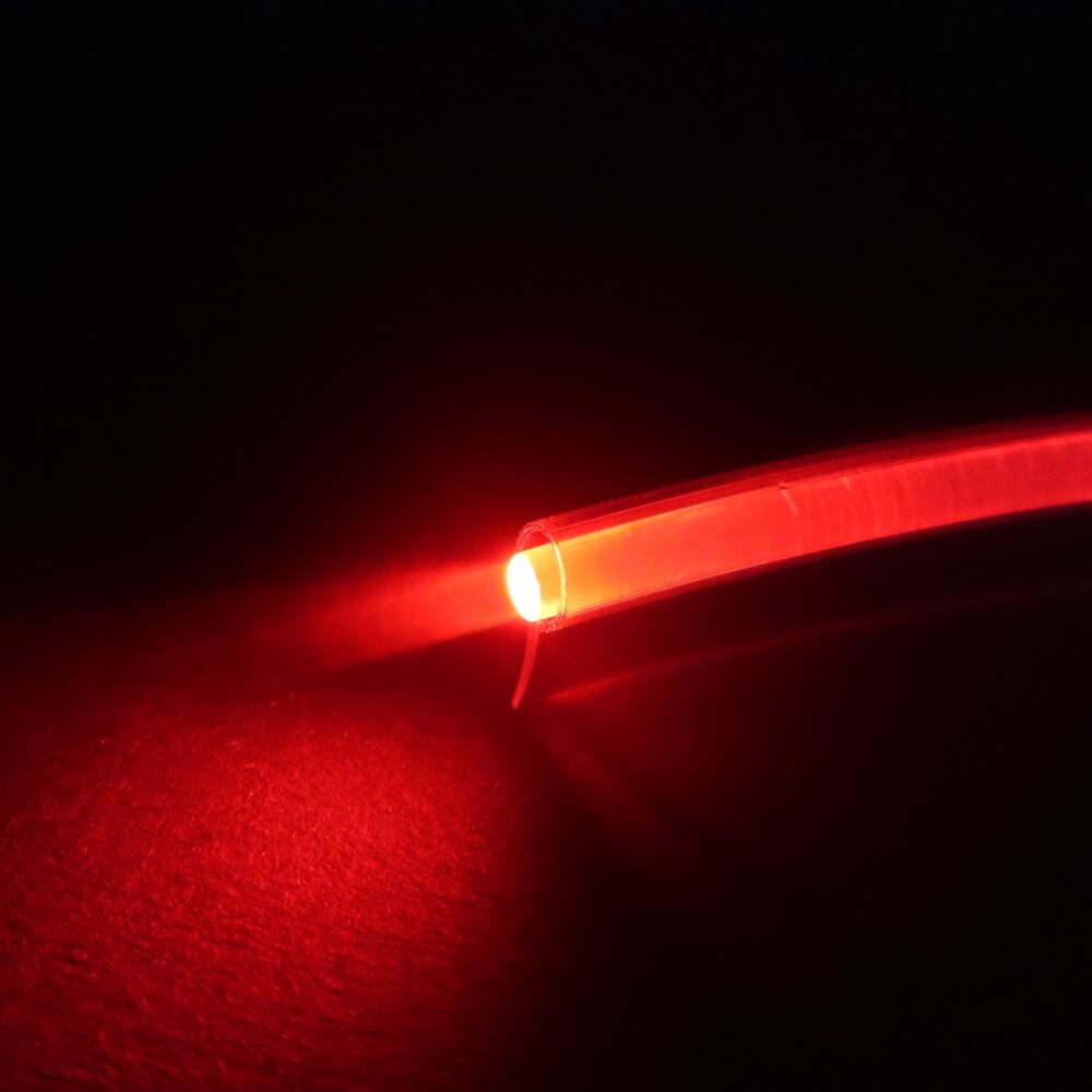 2.5mm/3mm/3.5mm/4mm/5mm/6mm/7mm rura światłowodowa ze spódnicą robić pokoju krok dekoracja robić wnętrza samochodu