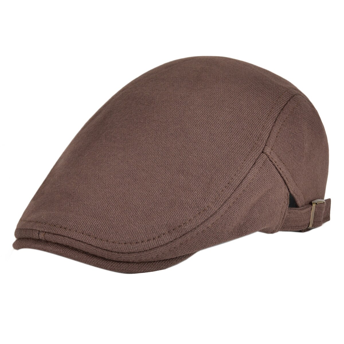 VOBOOM Cotton Irish Cap Golf Ivy Jeff Caps Men Women Cabbie Newsboy Driver Hat 039: Brown