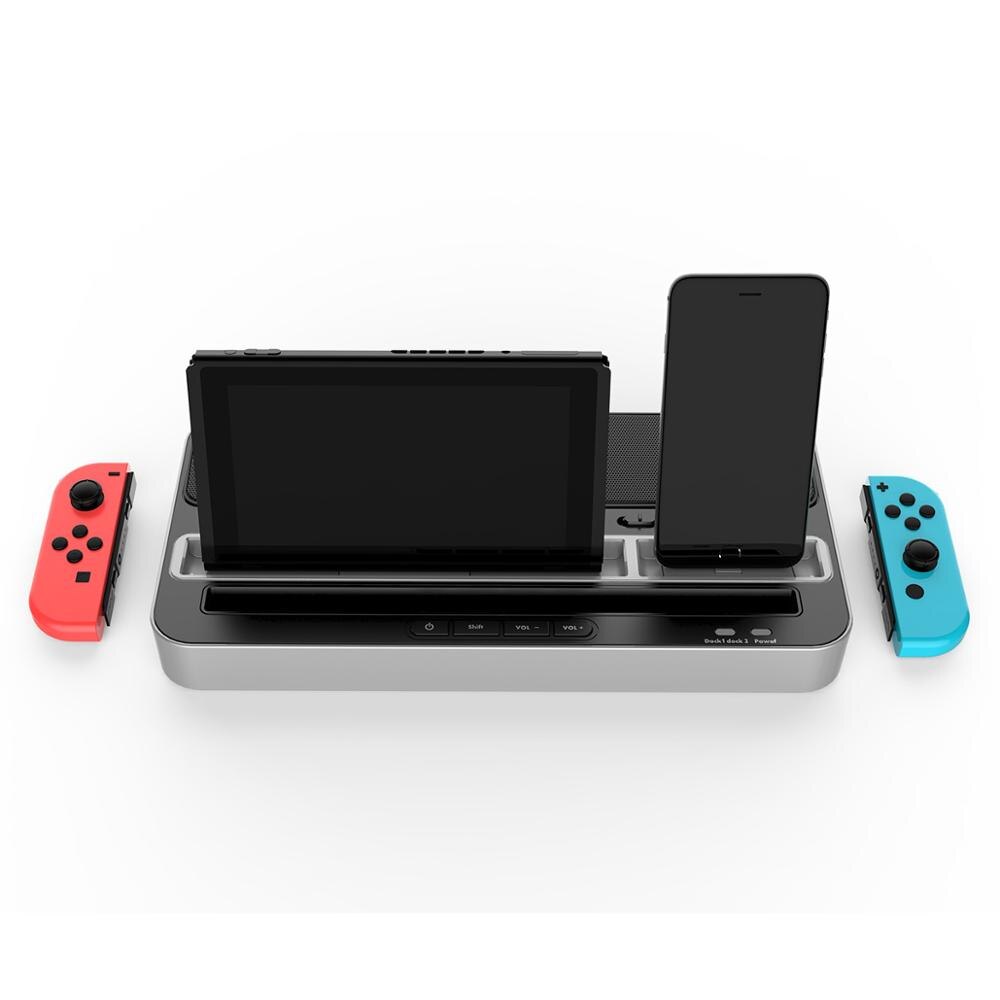 IPEGA 9119 Sound Function Multipurpose Charging Base Supports Switch/IOS/iPad/Android Seat Charging Sound