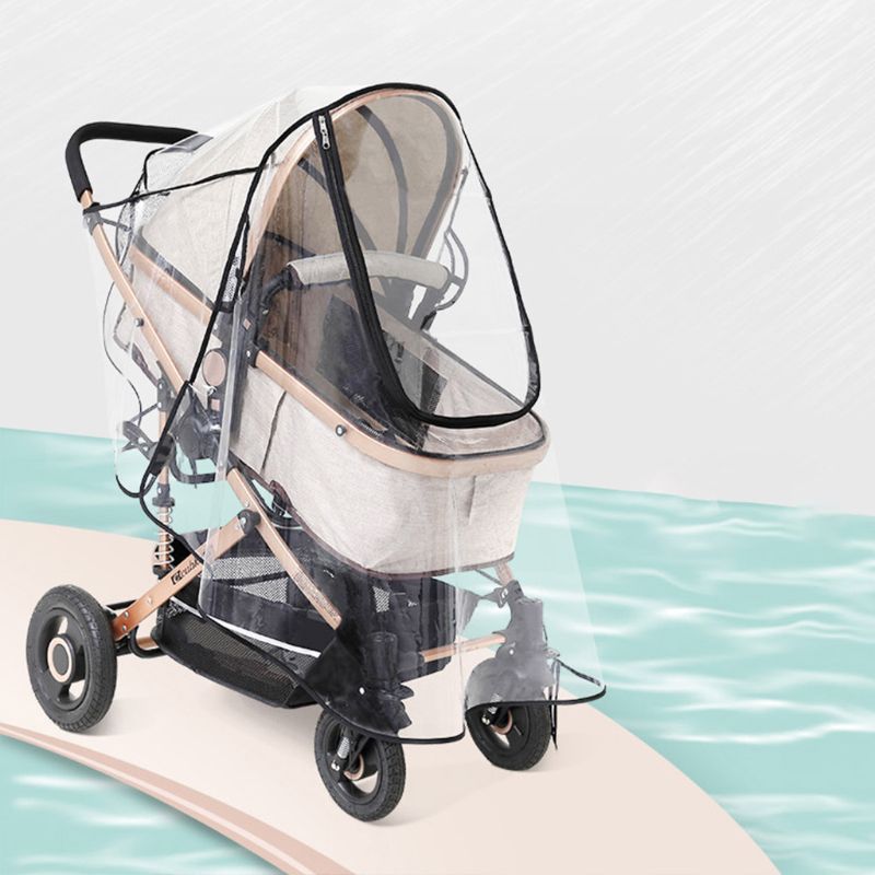universell barnevogn regntrekk vogn paraply regnfrakk baby carweather shiel  h55b