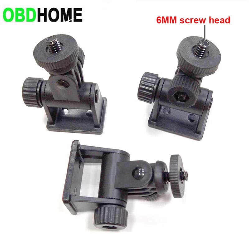 Rectangle Base Sticker Tripod Holder with 1/4 6mm Screw Interface for Car GPS DVR Mount for Navigation GPS Tachograph Bracket