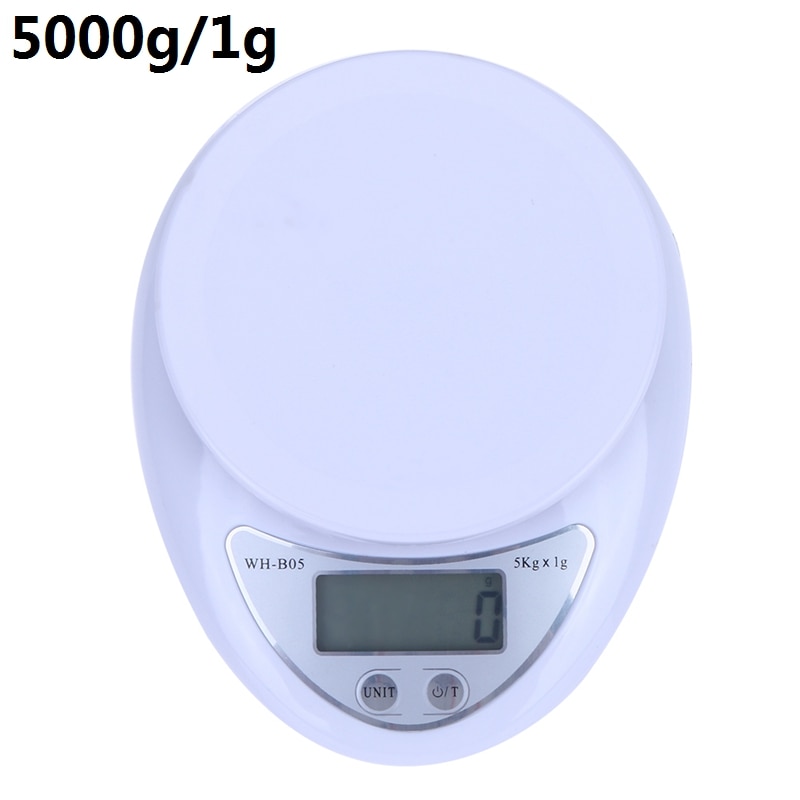 Báscula de cocina digital mini de 1kg/0.1g pulgadas, para cocinar, hornear, medir y pesar, con pantalla lcd, para alimentos, utensilios de cocina.: Gris claro