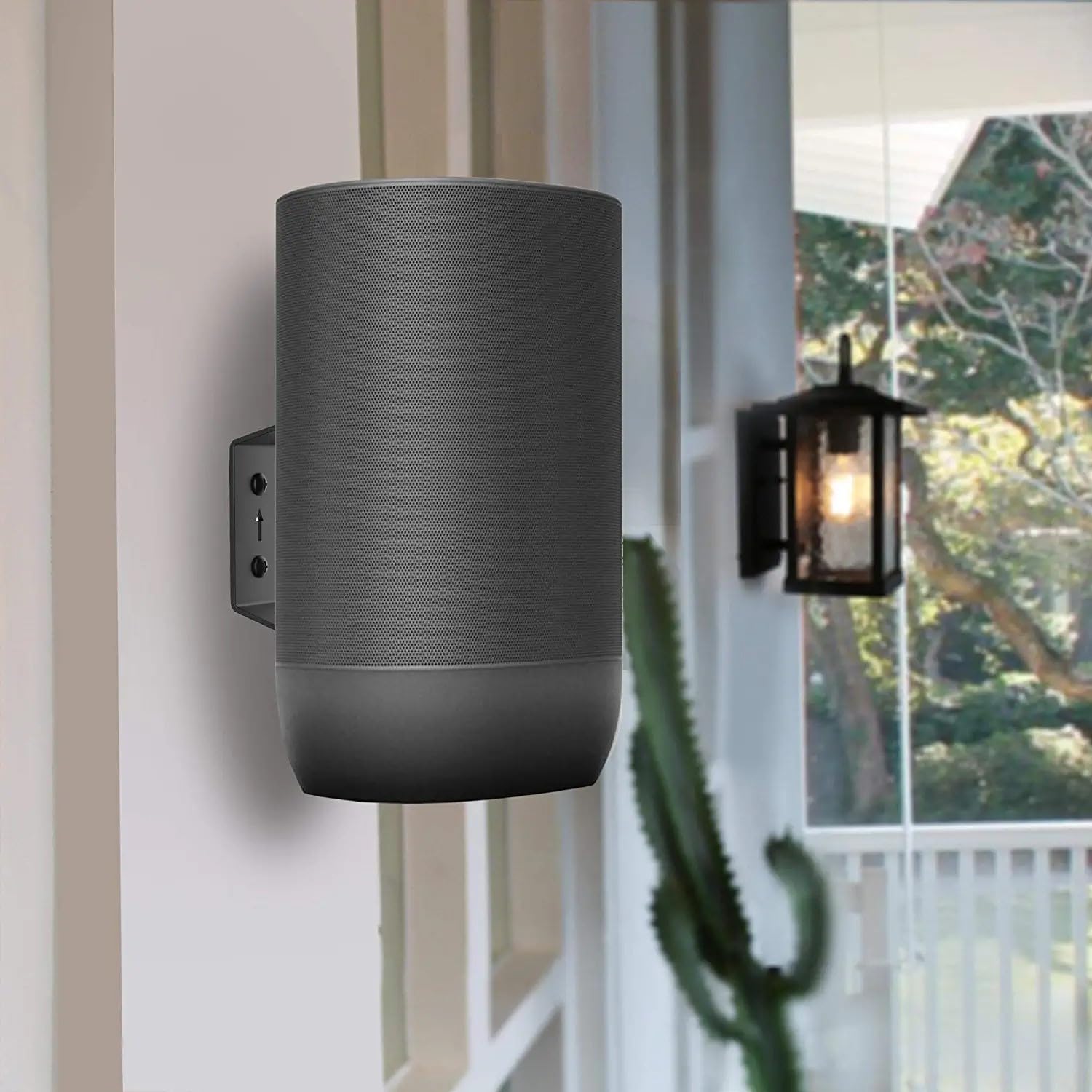 Veggfeste for sonos move/move 2 høyttalerstativ aluminiumslegering metallbase plassbesparende skjermholder
