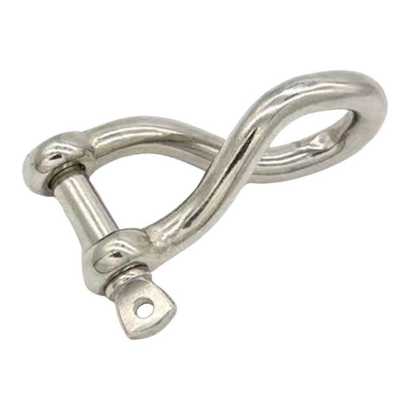 316 Stainless Steel TWIST SHACKLE Chain Shackle Rigging Fastener 10MM