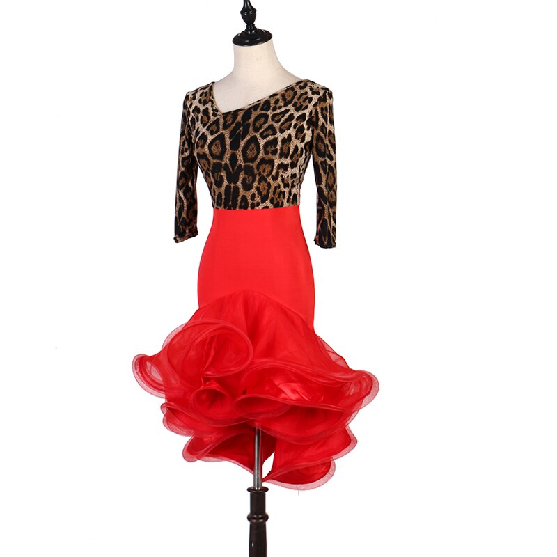 CACARE Vestido de baile latino para mujer gran venta Vestido flecos ropa de baile latino baile vestidos de baile Tango D0691 salón de baile