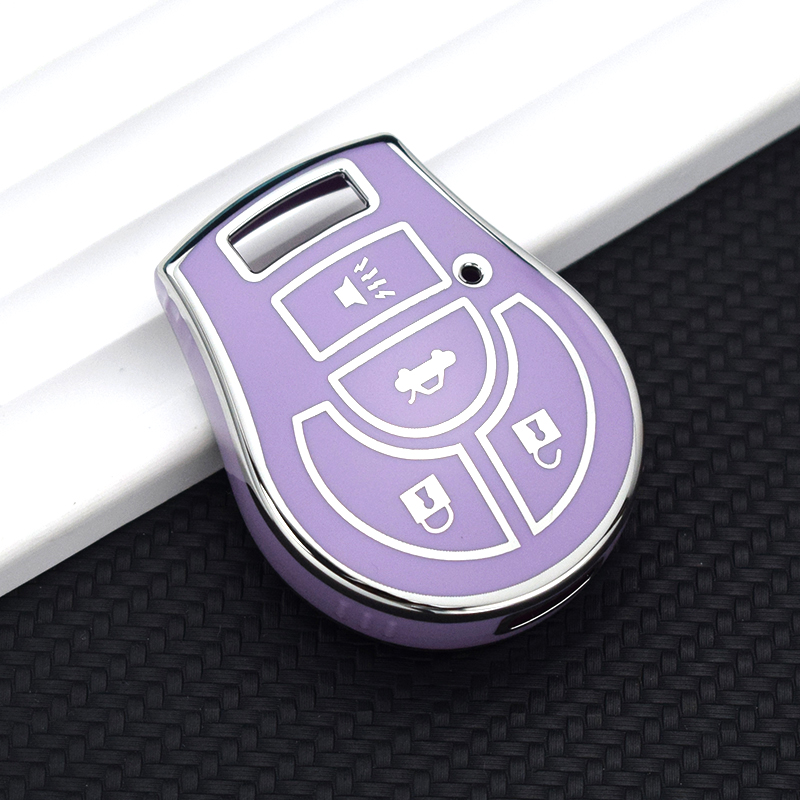 Para Nissan Tiida Terrano Cube Pathfinder Rogue Maxima Altima Sentra Juke Micra Qashqai marzo de TPU funda para llave de coche
