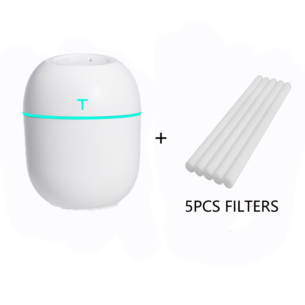 Mini Usb Luchtbevochtiger Geur Zuivering Water Mist Maker Spuit Met Nachtlampje Hydraterende Aromatherapie Voor Car Home: C2