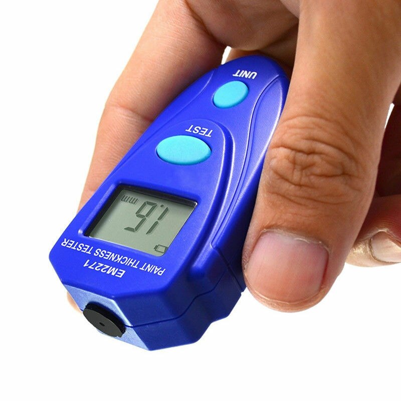 LCD Digital Car Paint Coating Thickness Probe Tester Gauge Meter Measuring Tool