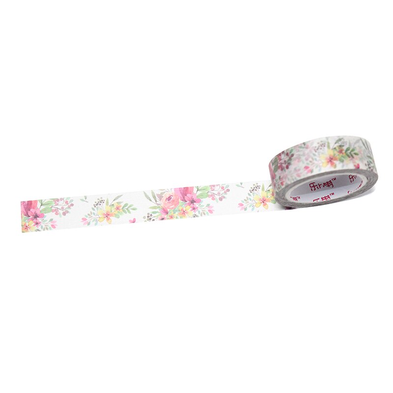 Decoratieve Plant Bloemen Bladeren Lente Washi Tape Diy Scrapbooking Zelfklevende Masking Tapes School Office Supply Stationair