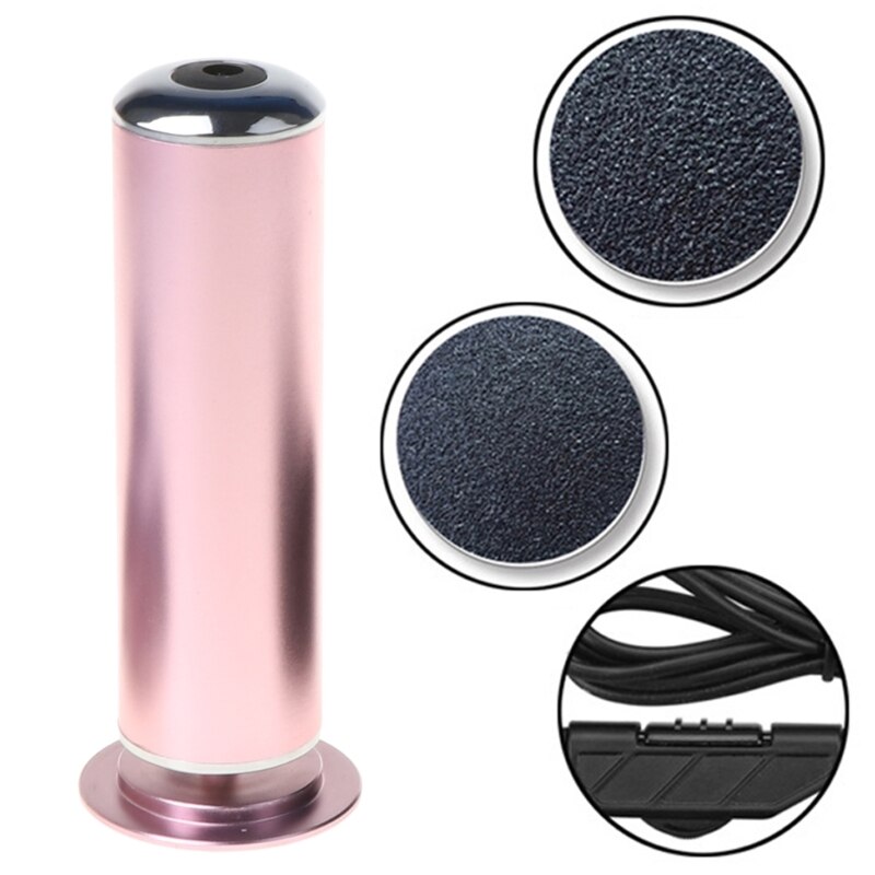 Lima eléctrica para pies, para pedicura, exfoliante, para talón, removedor de callos, novedad de