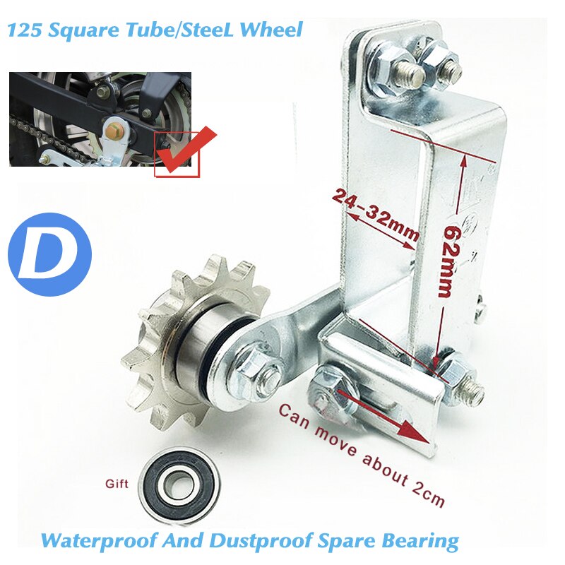 MOTO Chain Protect ,Chain Tensioner Universal Tool Adjuster Chain Tensioner Bolt On Roller Motorcycle Modified Accessories ,: D