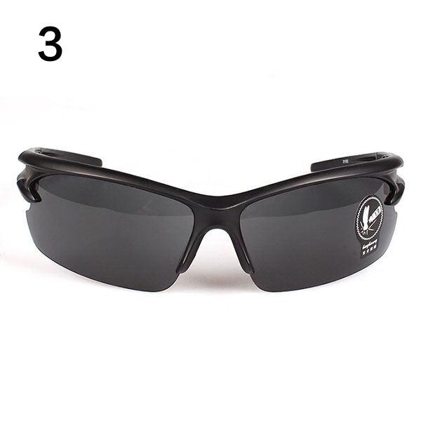 Zonnebril Nachtzicht Uv Beschermende Outdoor Sport Moto Riding Running Rijden Wandelen Fiets Punten Fietsen Fiets Bril: gray