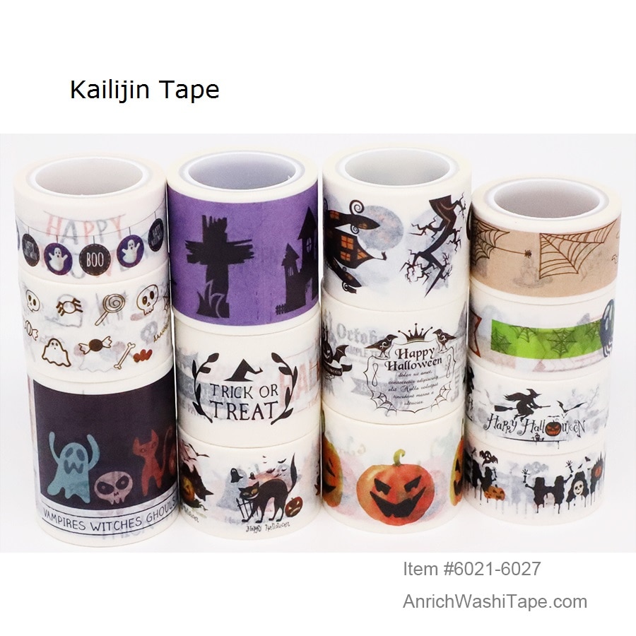 Halloween Serie Washi Tape Washi Tape Diy Decoratie Washi Tape Zelfklevend Papier Tape