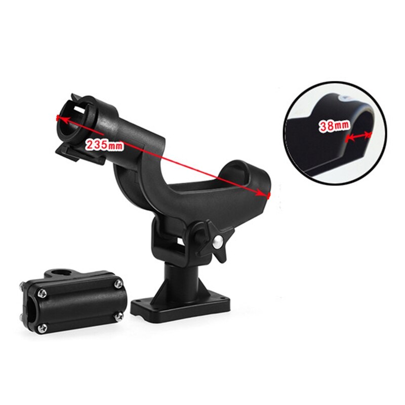 Fishing Rod Holders Rest Adjustable Removable 360 Degree Kayak Boat Support Tools Accessories Pole Bracket