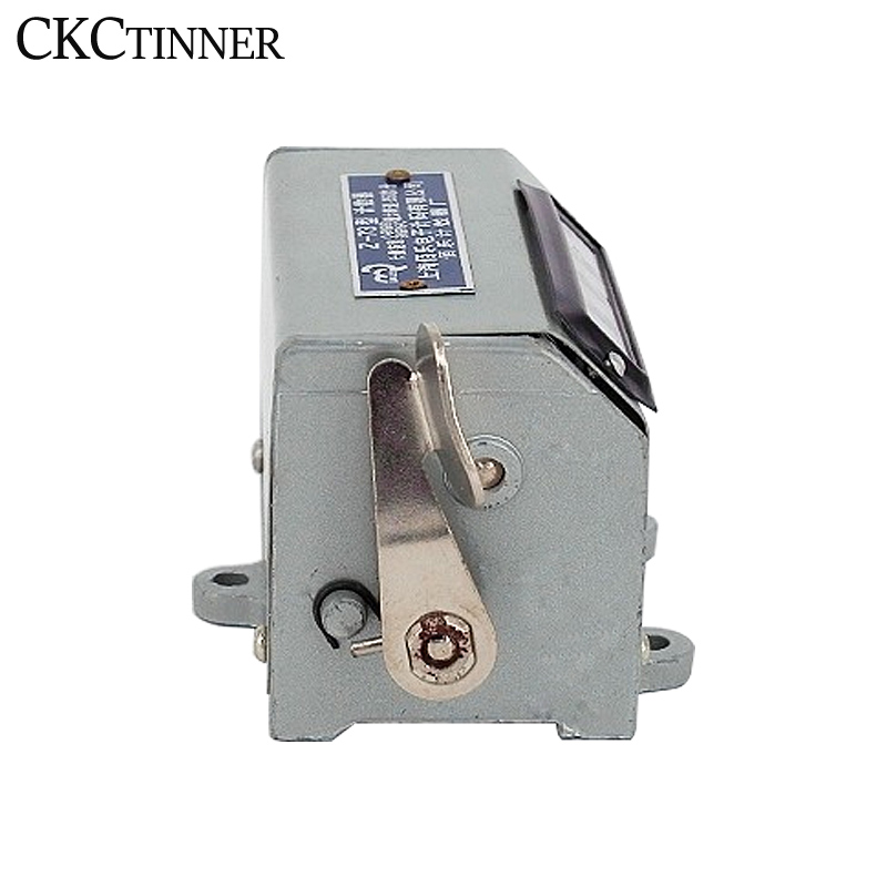 Resettable digital punch counter 5-digits Counter Mechanical Rotating Speed Meter Z-73 Totalizing Pull Counter