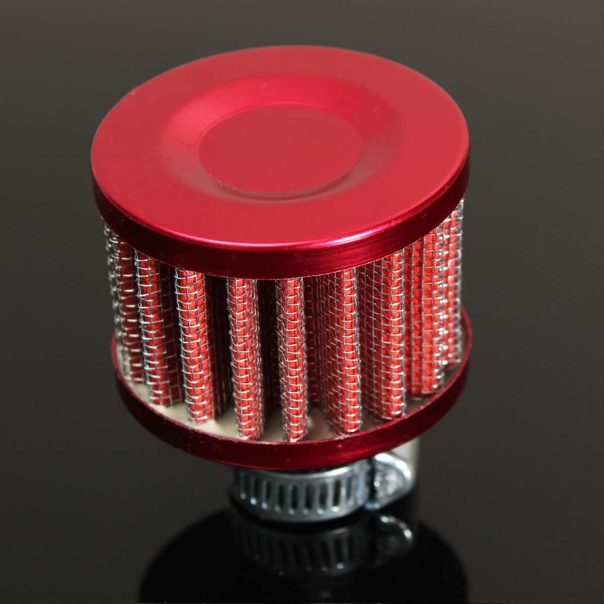 Universal 12mm holdbar motorolie koldluftindtag filter kit krumtaphus ventilationsdæksel udluftning