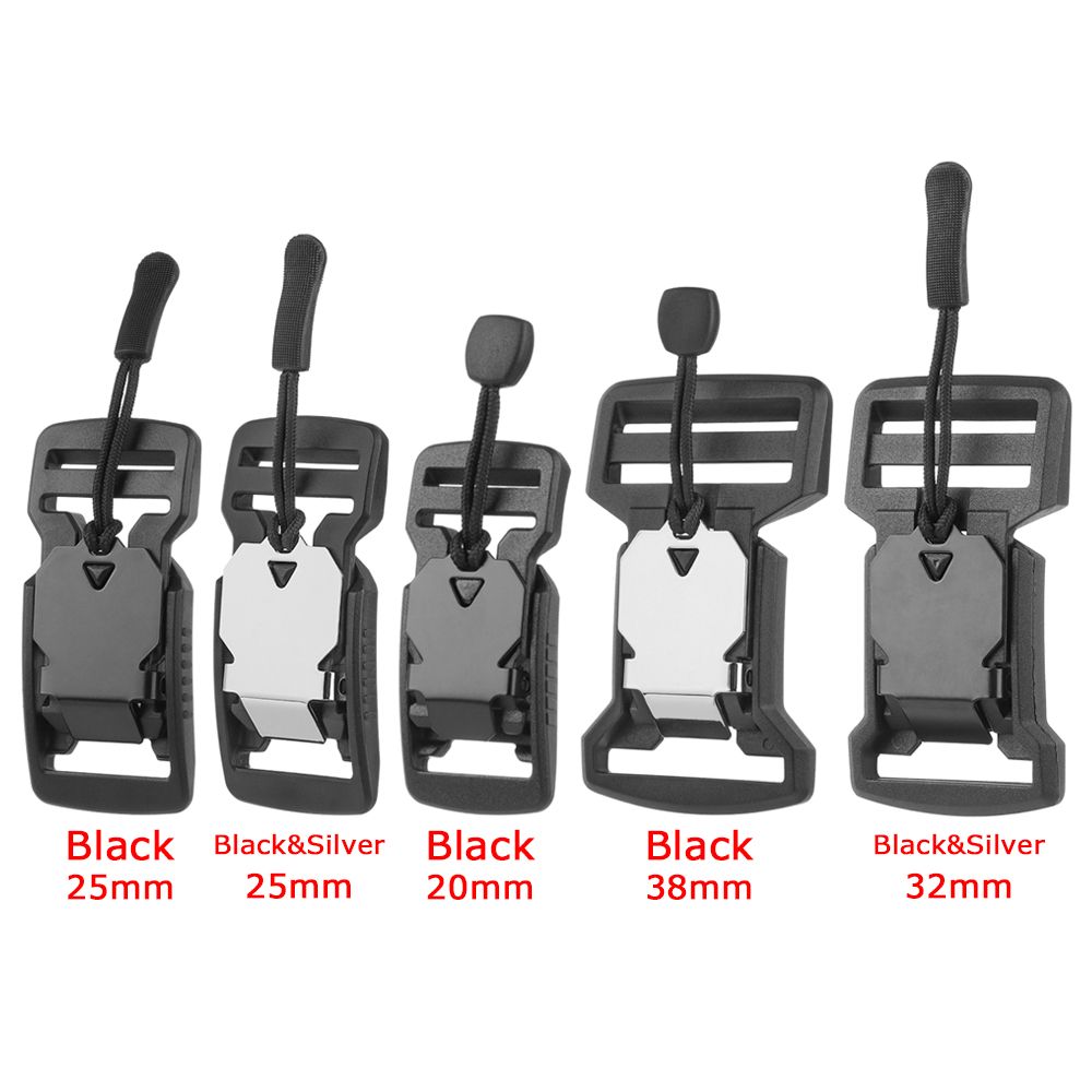 1pc 20/25/32/38mm schnell Freisetzung Schnalle Magnetische Schnallen für Männer Gürtel Molle Rucksack bekleidungs Zubehör