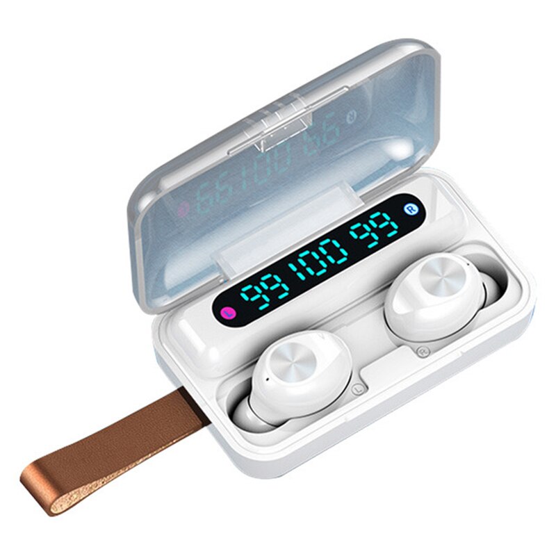 Bluetooth Headset Wireless Stereo Headset Touch Three True Power Display Waterproof Wireless Bluetooth Headset