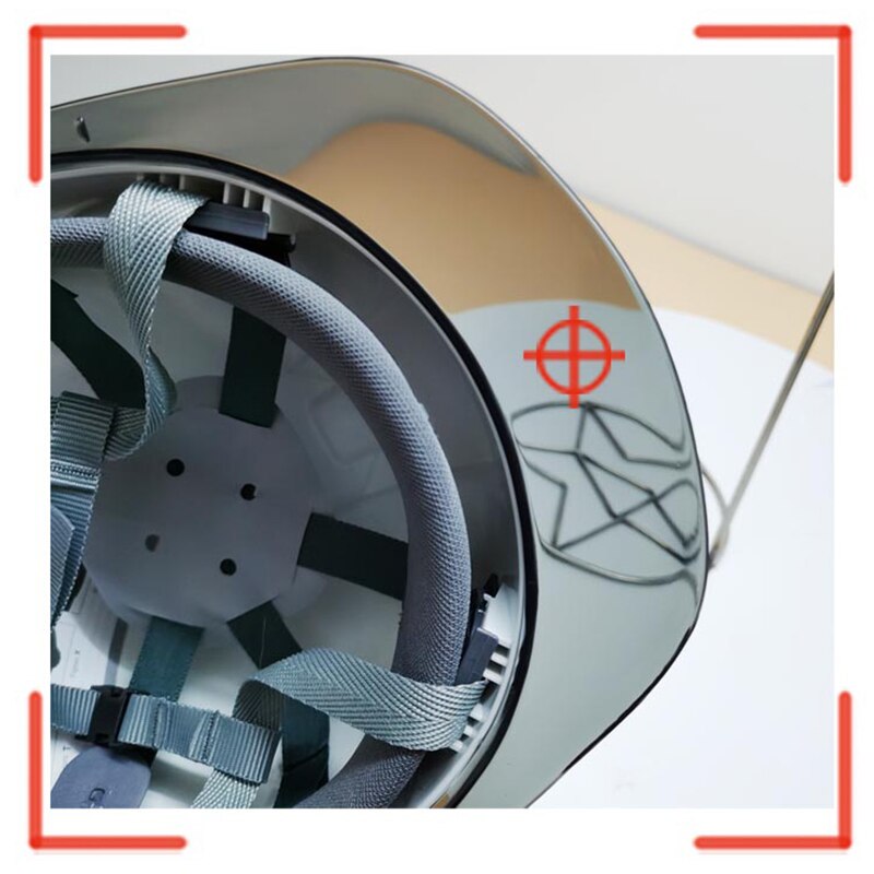 CK Tech. Safety Helmet Transparent brim Hard Hat High Strength ABS Work Cap Construction Engineering Protective Helmets