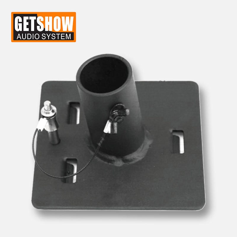 Dual 10 inch line array speaker Q1 Line Array Top Hat Speaker Stand Adapter