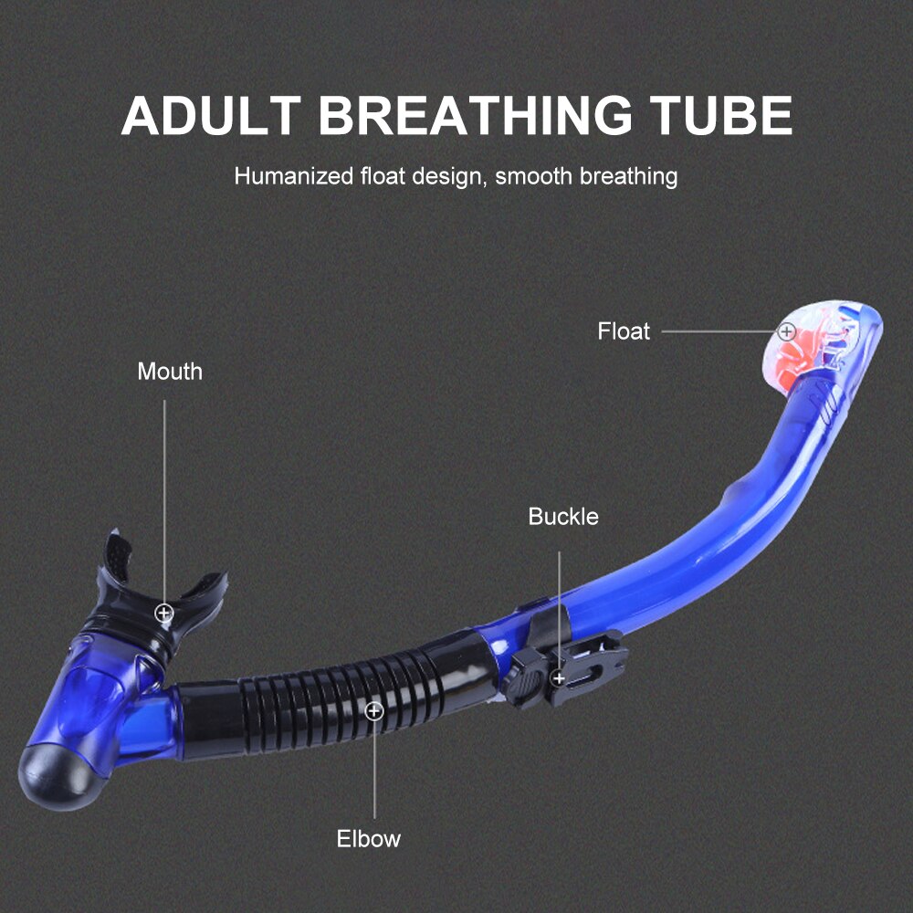 Scuba Diving Mask Snorkel Anti-Fog Goggles Glasse Set Adult Silicone Swimming Fishing Pool Equipment