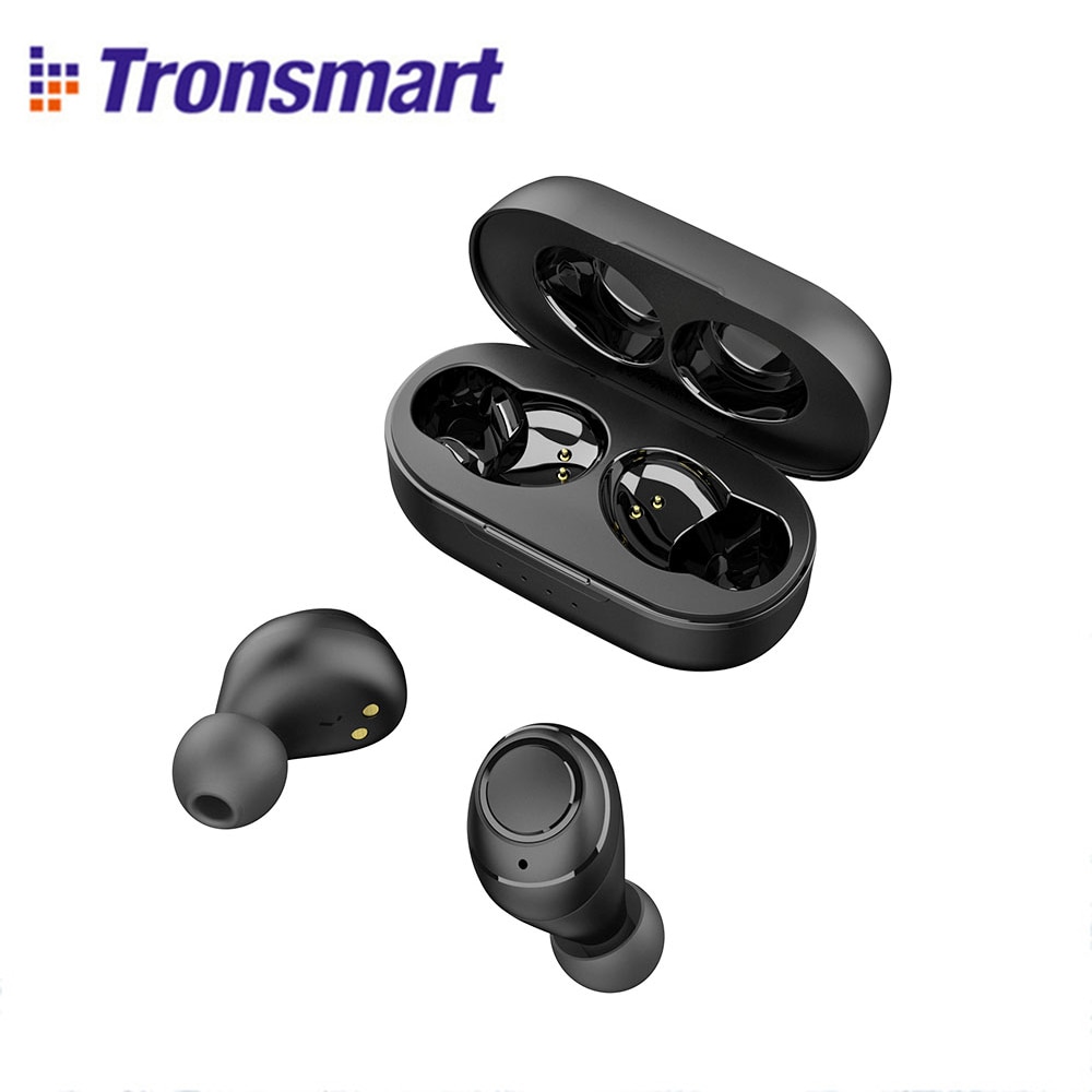 Tronsmart Onyx Free Bluetooth Earphones UV TWS Wireless Earbuds aptX with Qualcomm Chip IPX7 Waterproof Voice Assistance
