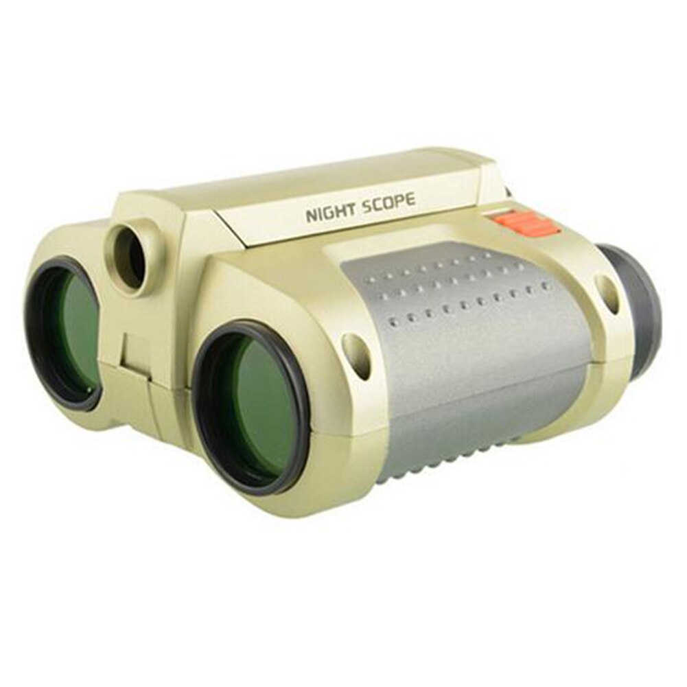 4x30mm Foldable Night Vision Kids Binoculars Telescope Children Education Toy for children kids birthday party in the dark: Default Title