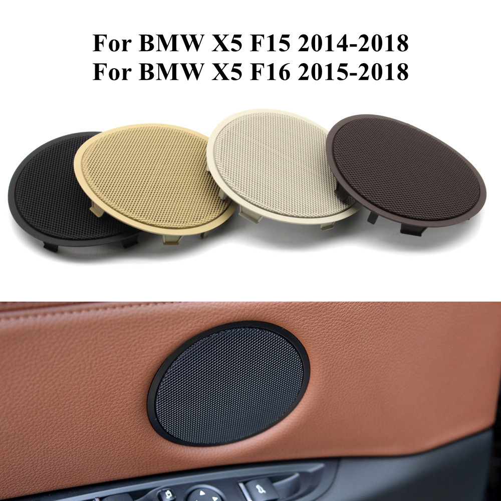 LHD RHD Auto Innen Vorne Hinten Tür Horn Audio- Klang Lautsprecher Abdeckung trimmen Für BMW X5 X6 F15 F16