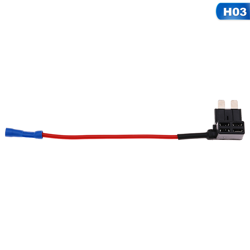 12V MINI KLEINE MEDIUM Size Auto Zekeringhouder Zekering Tap Adapter met 10A Micro Mini Standaard Blade Zekering: MULTI