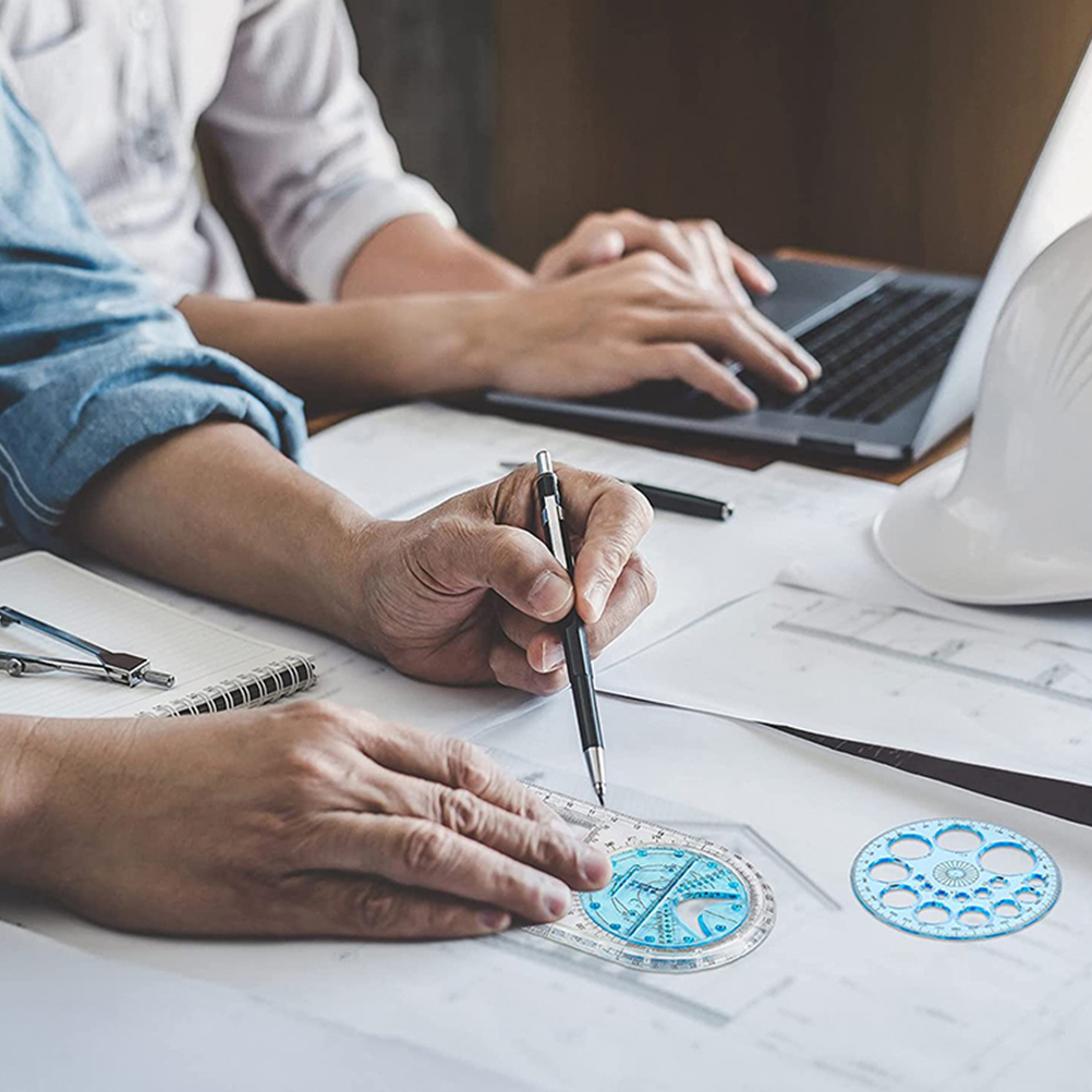 1 Set Geometric Drawing Ruler Students Drawing Ruler Drafting Drawing Ruler