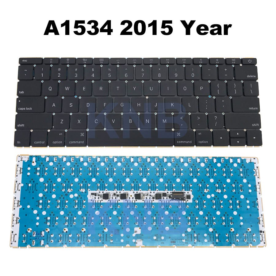 Laptop English US keyboard For Macbook Pro A1706 A1708 A1534 A1989 A1990 A2141 A2289 A2337 A2338 Keyboard Replacement