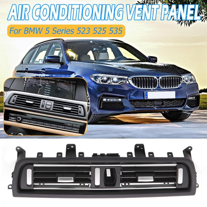 1 st främre mittluftsutloppsventil dash panel galler lock för bmw 5 series  f10 f18 523 525 535 interiörlister panel galler