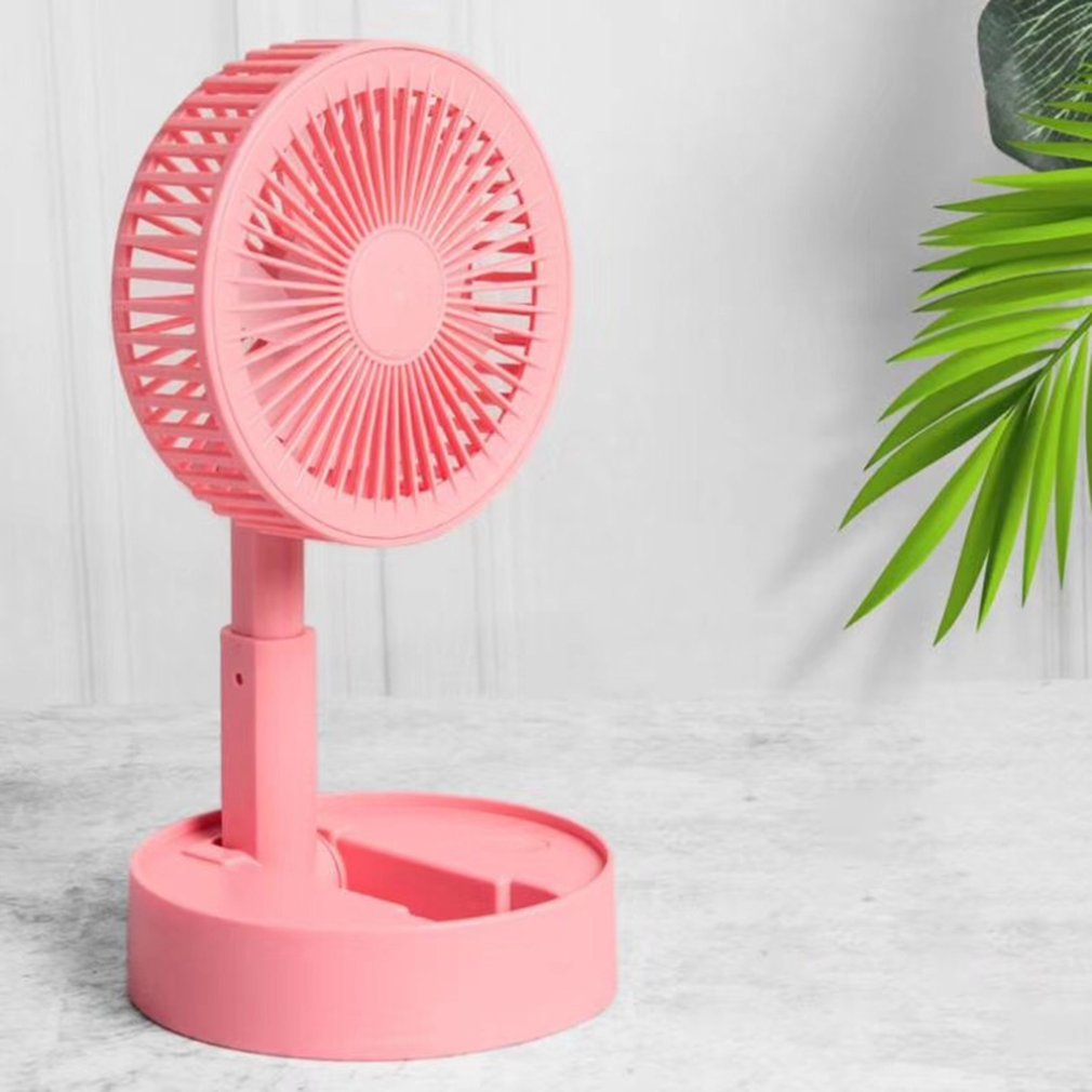 Portable Mini Fan Handheld Fan Home Office Desk Speed Adjustable USB Rechargeable Fan Air Cooler Outdoor Travel