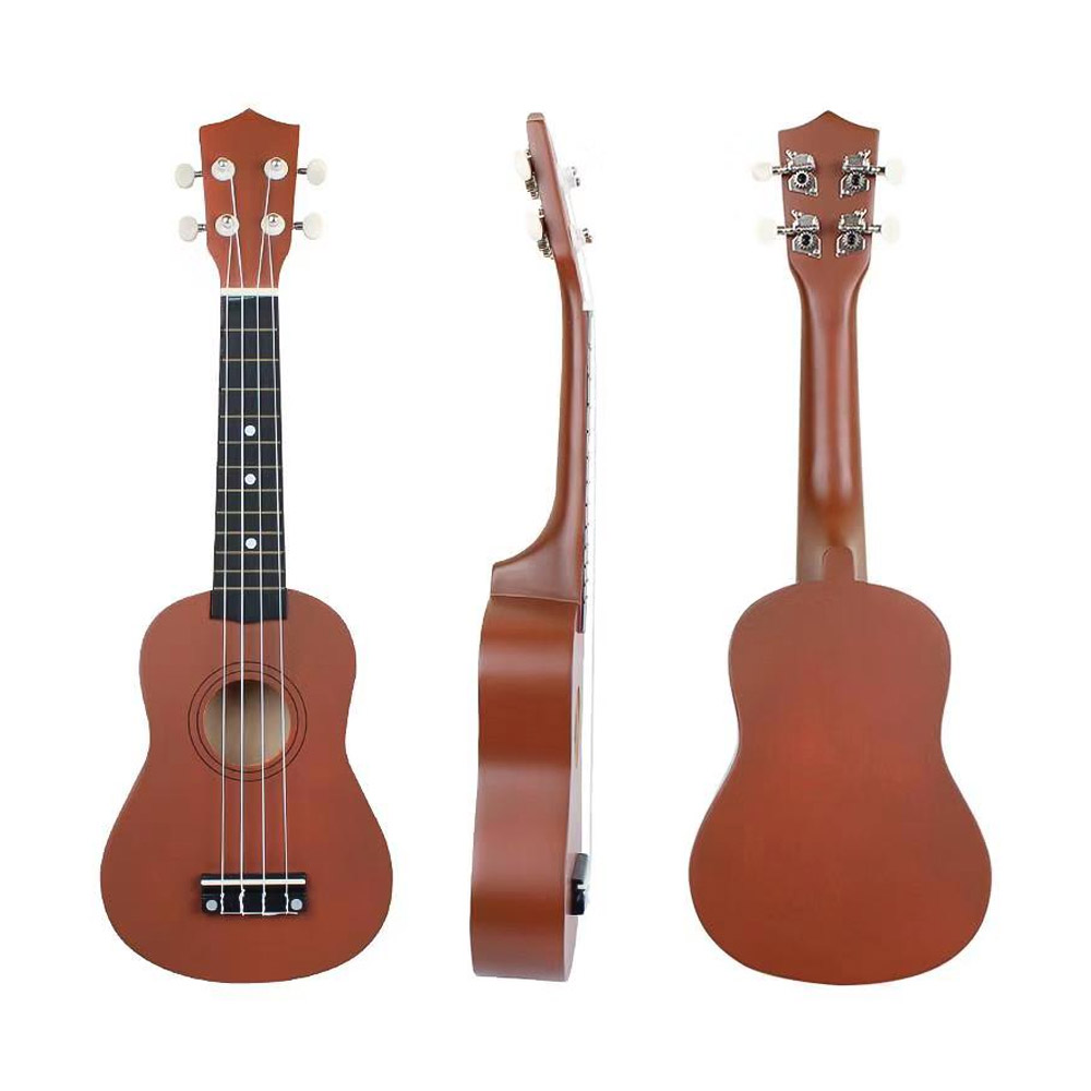 21 tommer farvet akustisk sopran ukulele ukelele uke kit basswood med bærepose uke rem strings vælger tuner