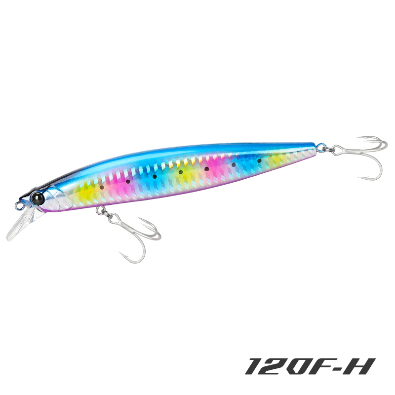 TSURINOYA-señuelo de pesca ultralargo, cebo duro de Pesca de Mar, peso de tungsteno, 120F, 120mm, 19g: 120F-H