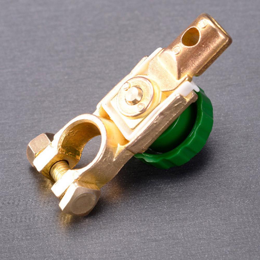 Copper Battery Terminal Link Switch Quick Cut-off Disconnect Isolator Switch Auto Car Accessories