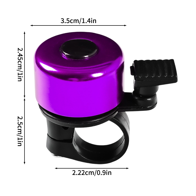 Bicycle Bell Cycling Accessories MTB Mountain Road Bike Handlebar Bell Ring Safety Warning Alarm Bicycle Call Bells: Light Grey