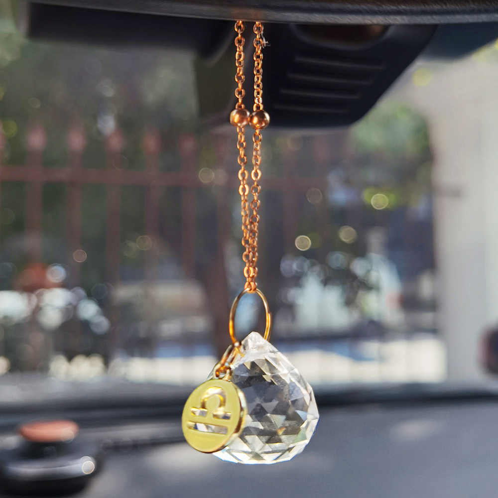 12 Constellation Sun Catcher Suncatchers for Car Window Garden Decoration Outdoor Sun Catcher Crystal Ornament Light Catcher: Suncatcher MS012