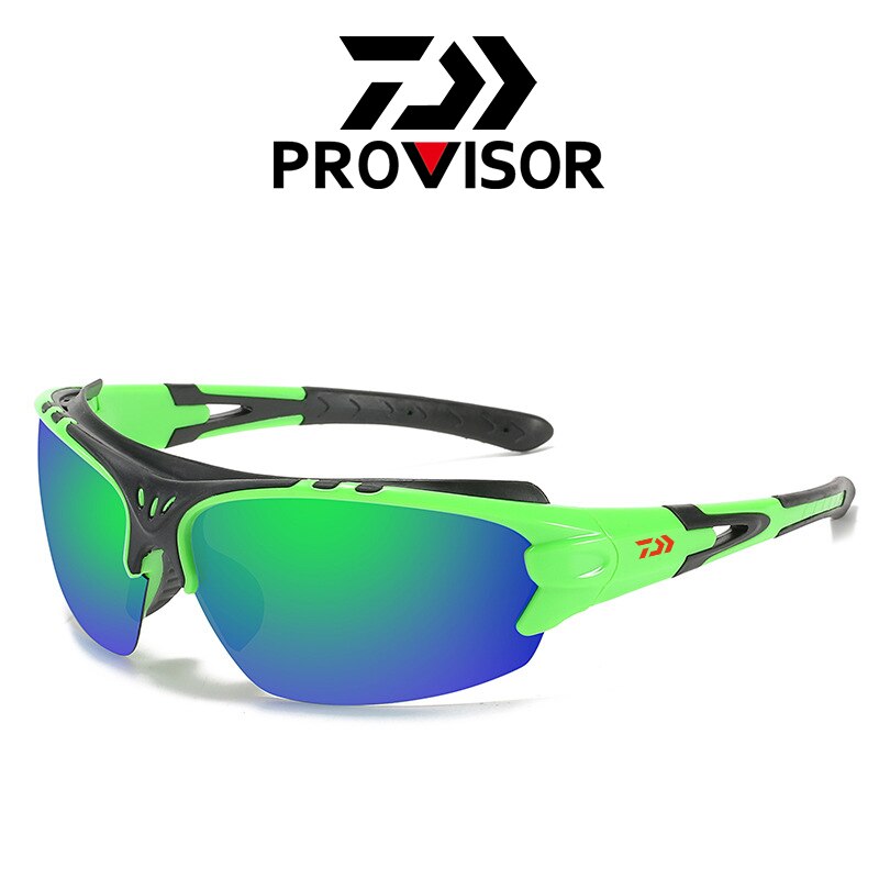 Daiwa Polarisiert Angeln Gläser Männer Frauen Sport Brillen UV400 Schutz draussen Radfahren Wandern Fahr Sonnenbrille mit fallen
