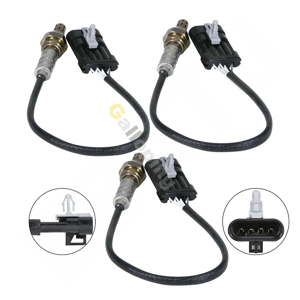 Set Of 4 Oxygen Sensors – Upstream & Downstream – For 1996-2001 Oldsmobile Bravada 4.3L V6 Vortec – Global Automotive