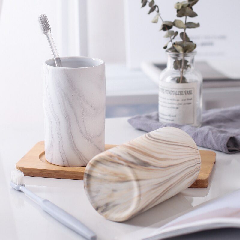 Mouth cup Bathroom supplies Couple ceramic toiletries Brushing cups