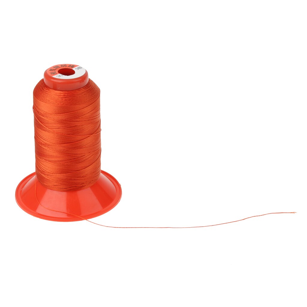 Extra Strong Upholstery Thread Bonded Nylon Sewing Spool 500 Meters Orange